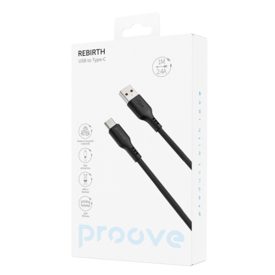 Cable Proove Rebirth USB to Type-C (1m)