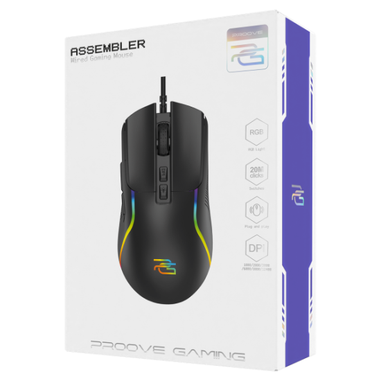 Wired gaming mouse Proove Gaming Assembler